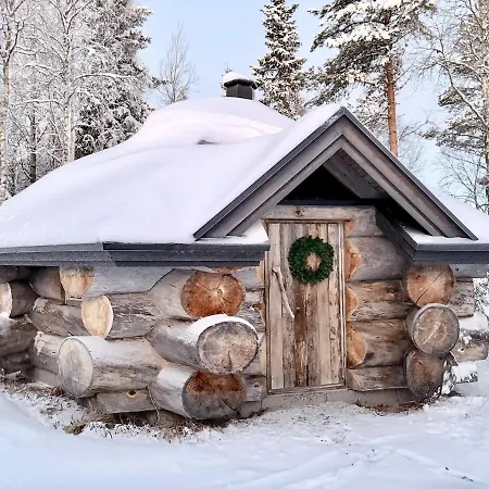 Superior Log Cabin, Hut And Sauna By The Huvilat