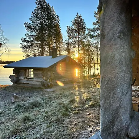 Superior Log Cabin, Hut And Sauna By The