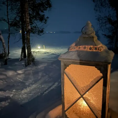 Superior Log Cabin, Hut And Sauna By The *