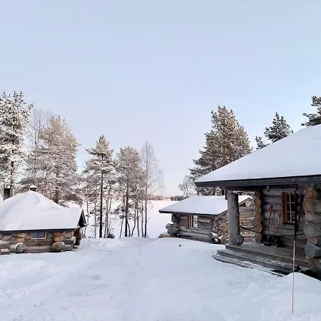 Superior Log Cabin, Hut And Sauna By The Huvilat *