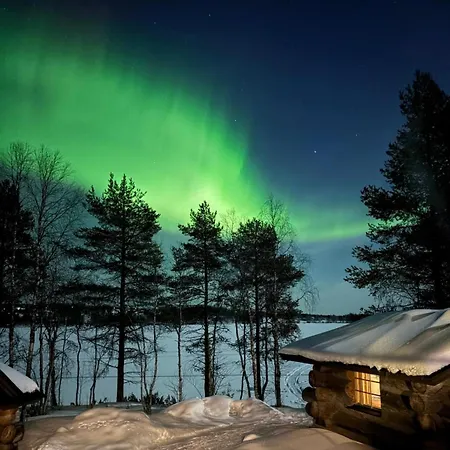 Superior Log Cabin, Hut And Sauna By The Huvilat Kuusamo