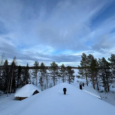 Huvilat Superior Log Cabin, Hut And Sauna By The